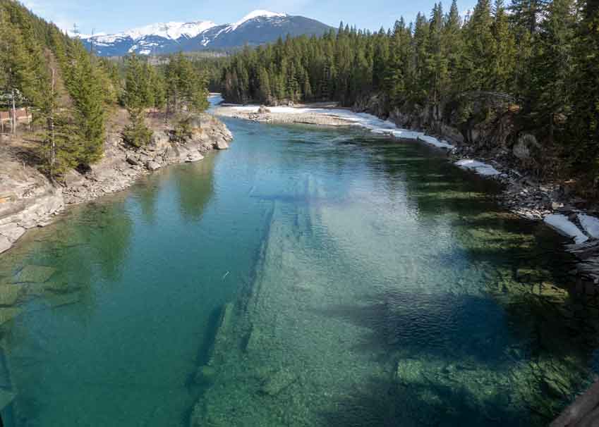 Tete Jaune Bridge - Fraser River