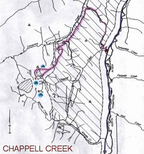 Chappell CreekTrail Map